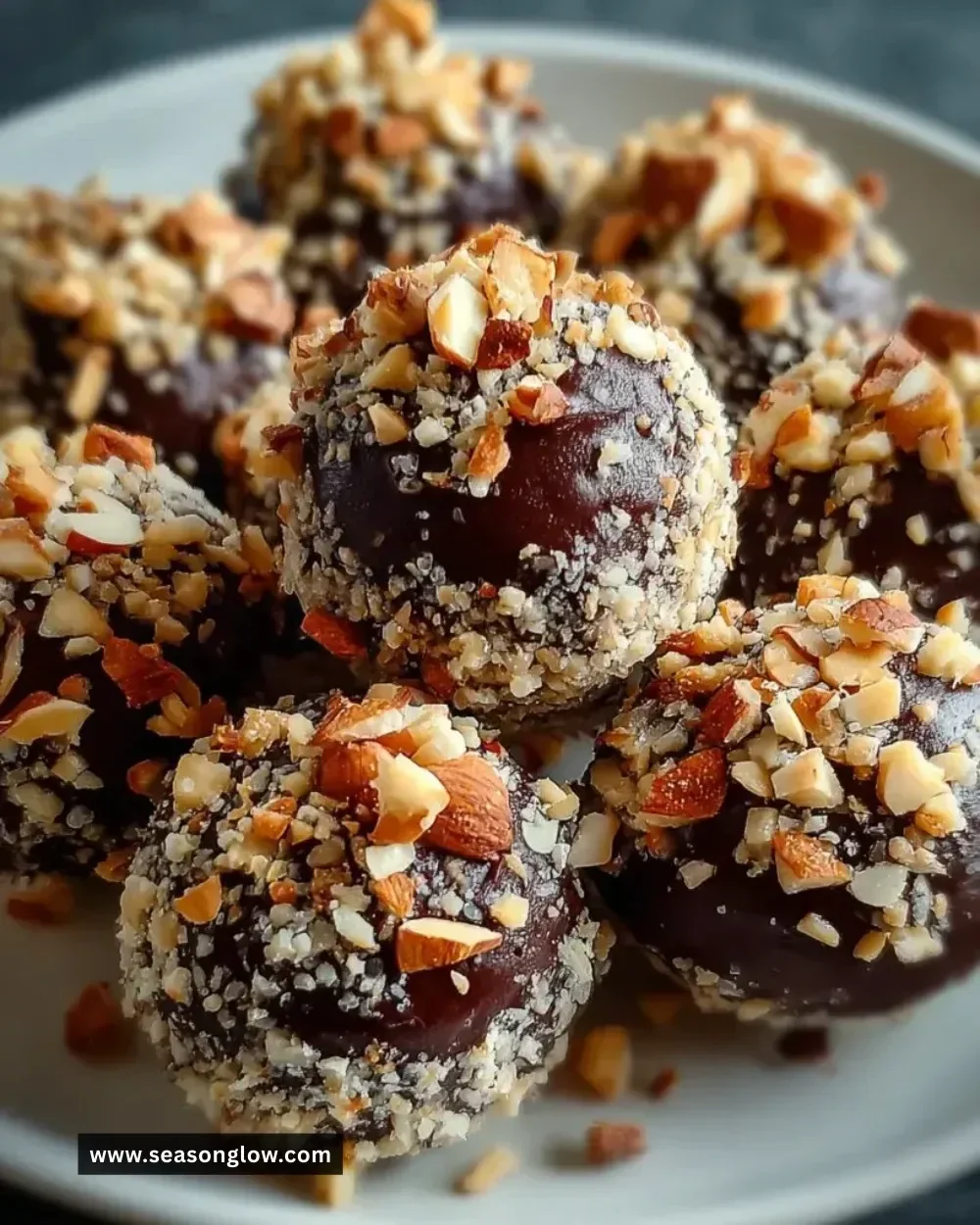Chocolate Ricotta Fudgy Truffles delicately crafted for chocolate lovers.