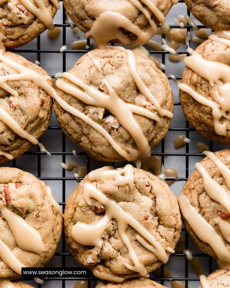 Delicious Maple Brown Sugar Cookies on a plate