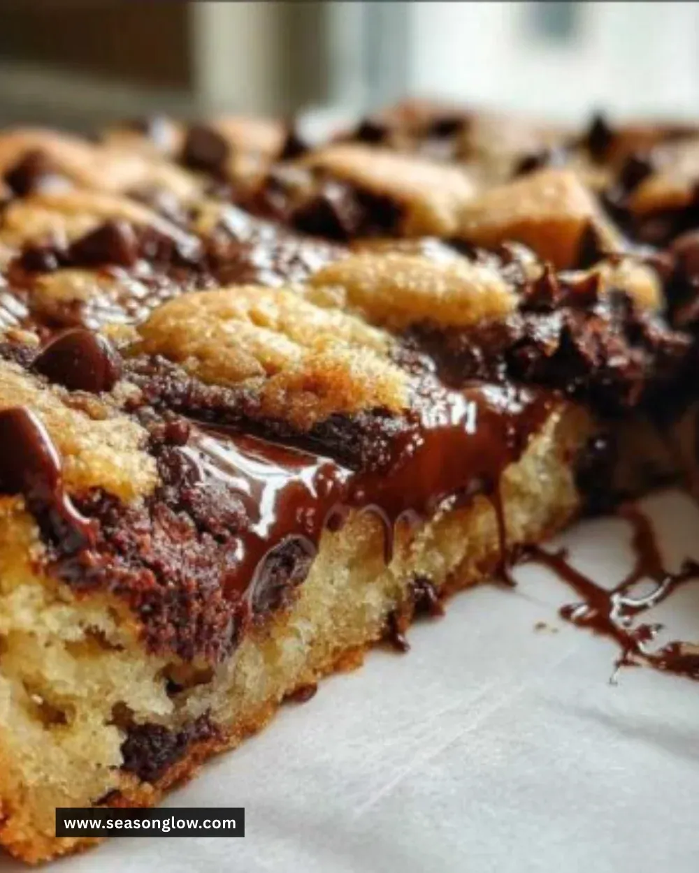 Ultimate Gooey Chocolate Chip Skillet Cookie
