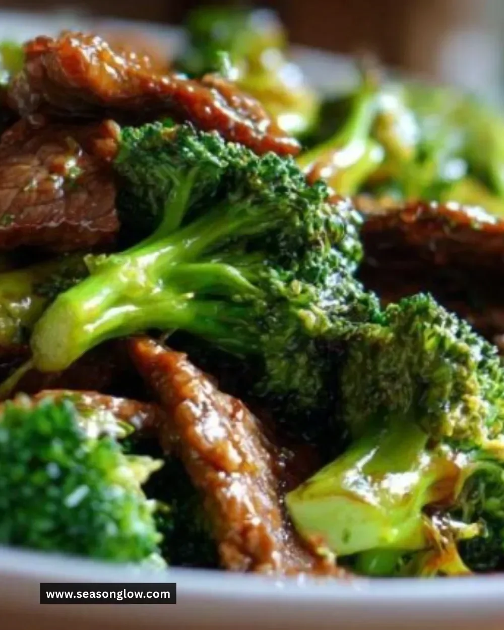 Delicious homemade beef and broccoli stir-fry served in a bowl