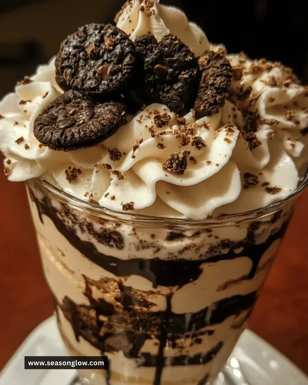 Delicious creamy cookies & cream with a decadent texture and rich flavor