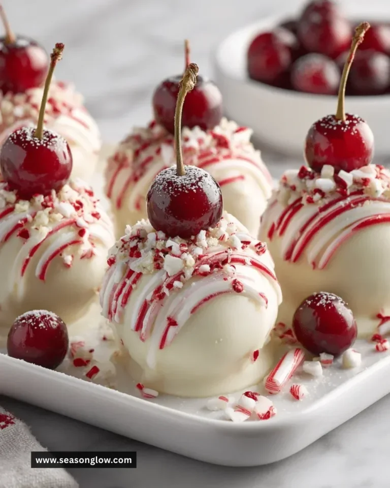 No bake cherry bombs dessert tutorial with vibrant cherry topping and chocolate