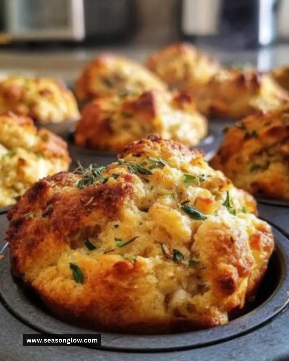 Thanksgiving Stuffing Muffins