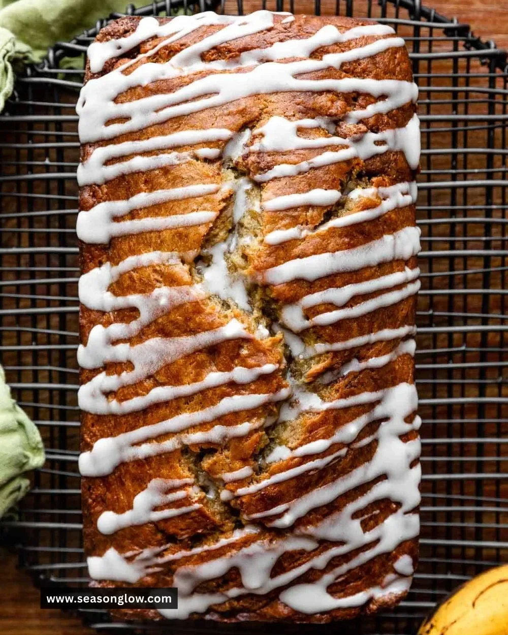 Cinnamon Swirl Banana Bread with moist texture and rich flavors