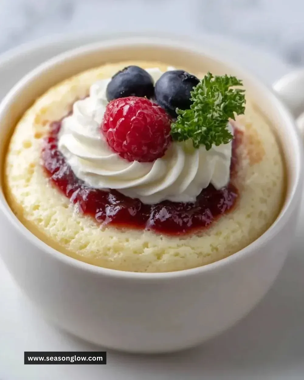 Easy Keto Cheesecake in a Mug recipe with low-carb ingredients
