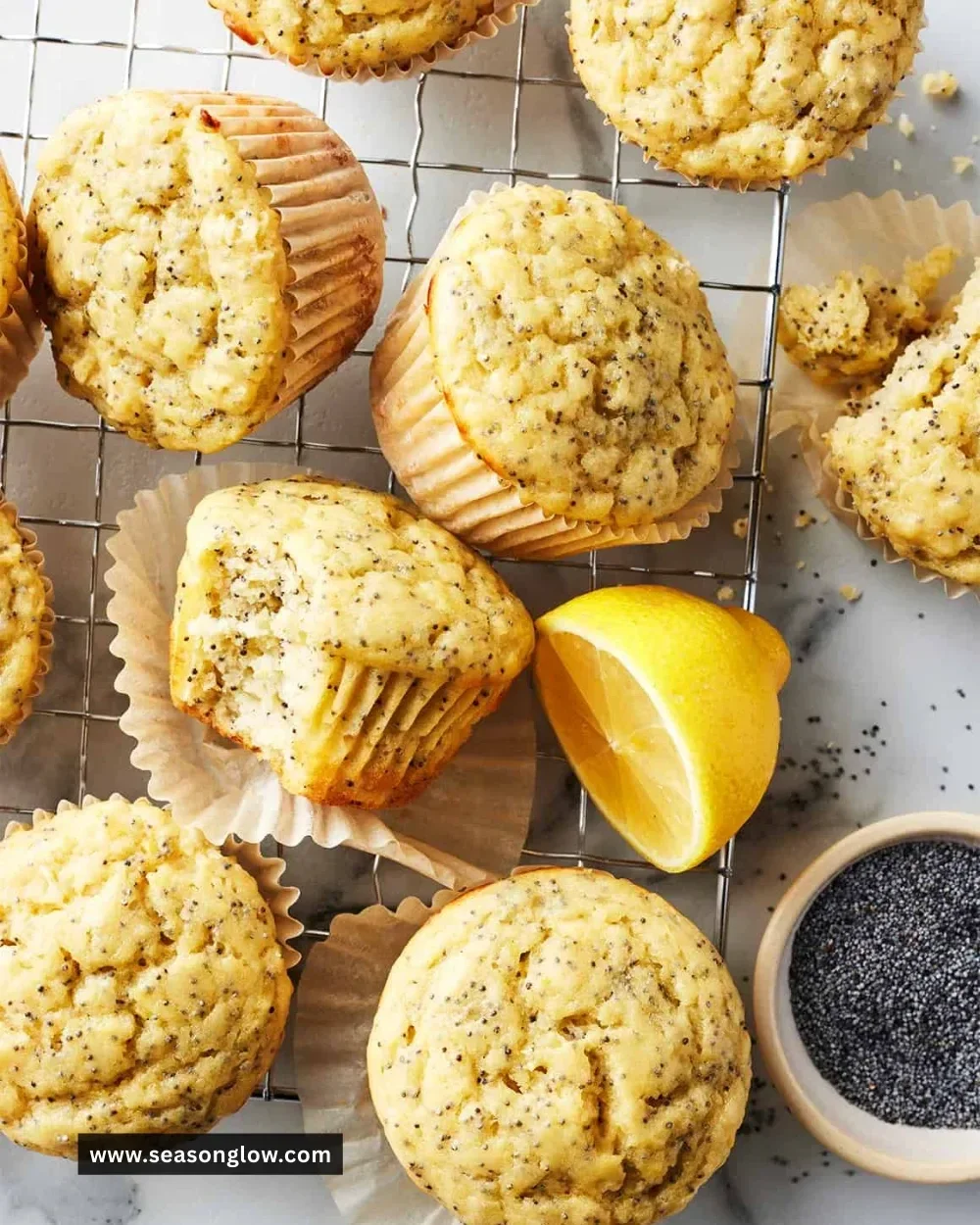 Plate of healthy breakfast muffins made with nutritious ingredients.