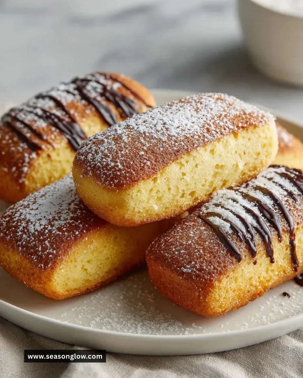 Delicious homemade Twinkies with creamy filling and fluffy texture