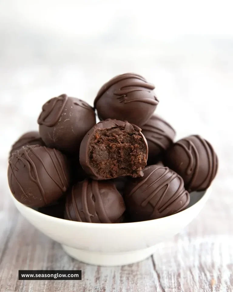 Keto Brownie Batter Truffles - Low-carb chocolate dessert
