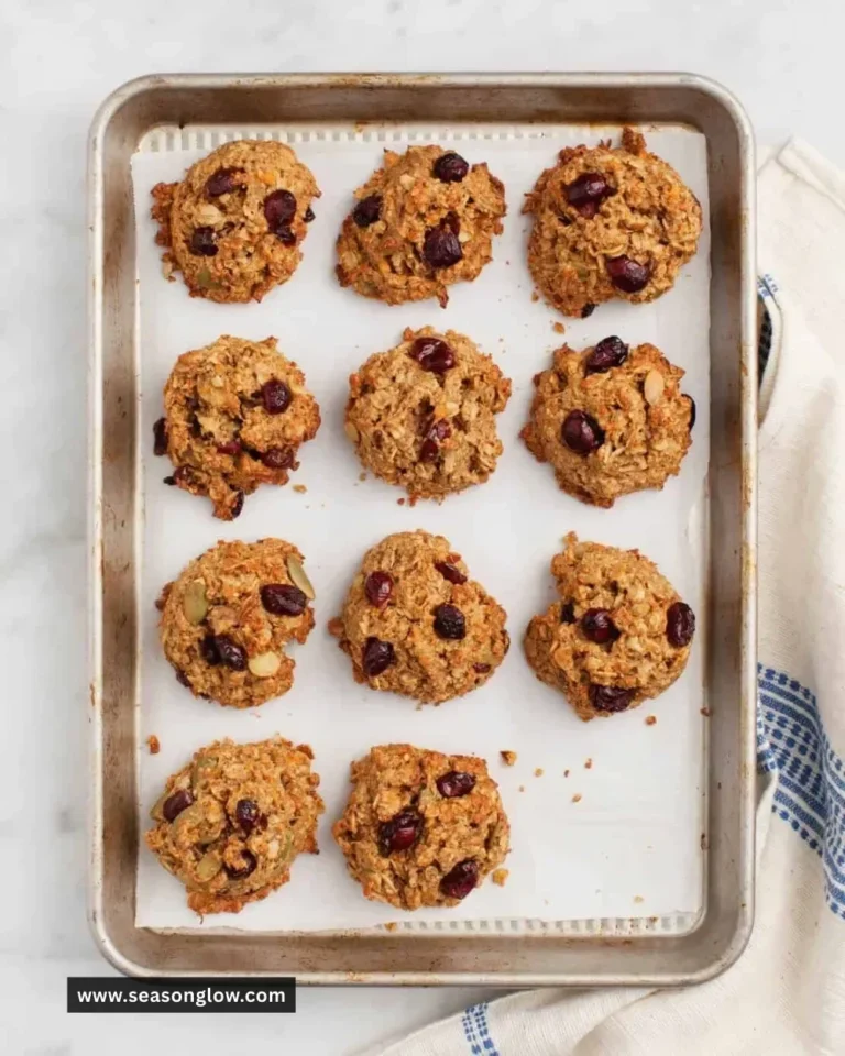 Delicious homemade quinoa breakfast cookies on a plate