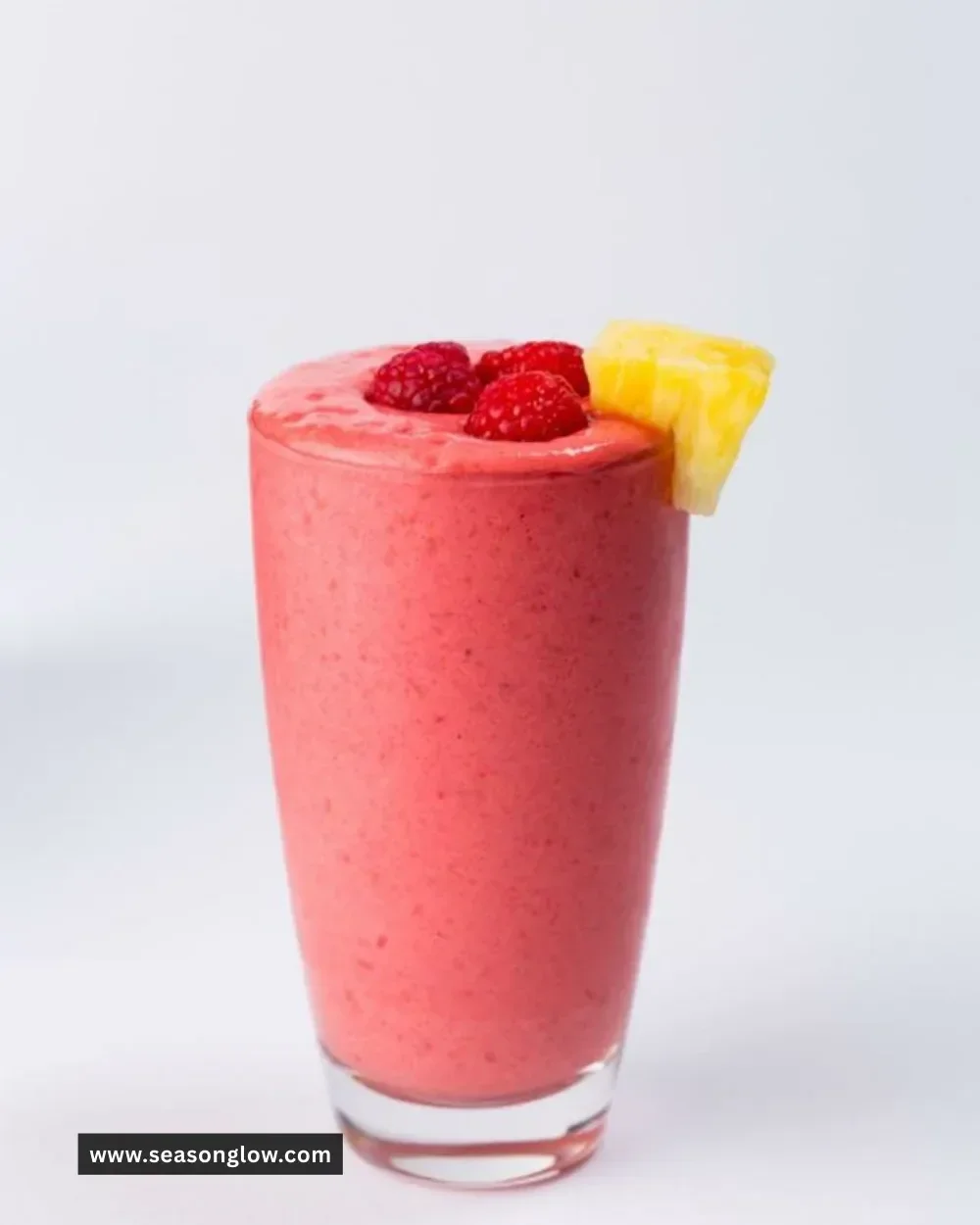 Razzle Dazzle Smoothie with colorful fruits and healthy ingredients