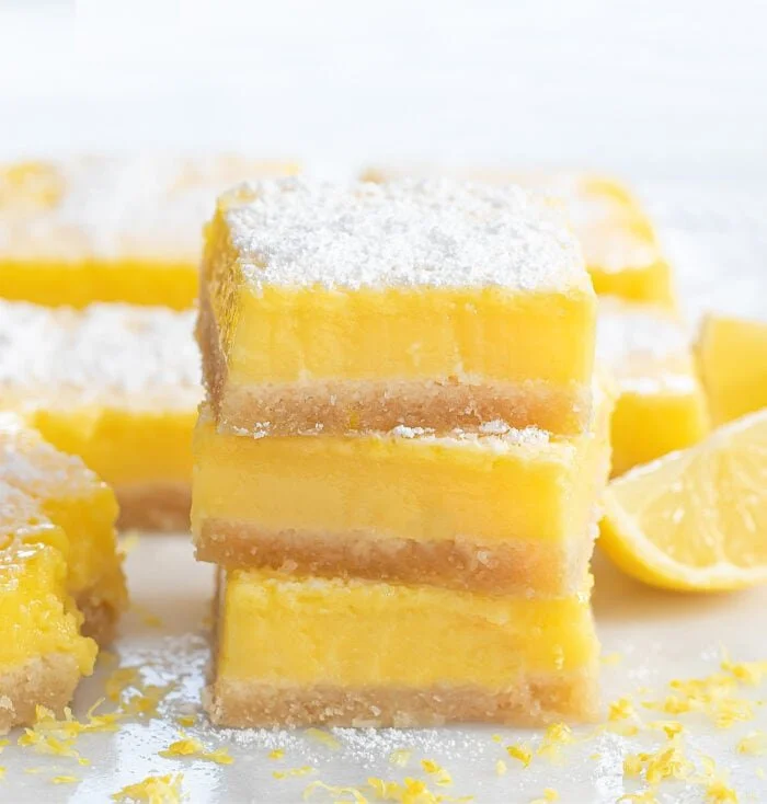 4 Ingredient Lemon Bars