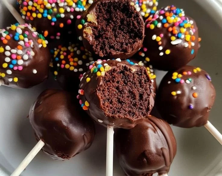 Decadent Brownie Cake Pops