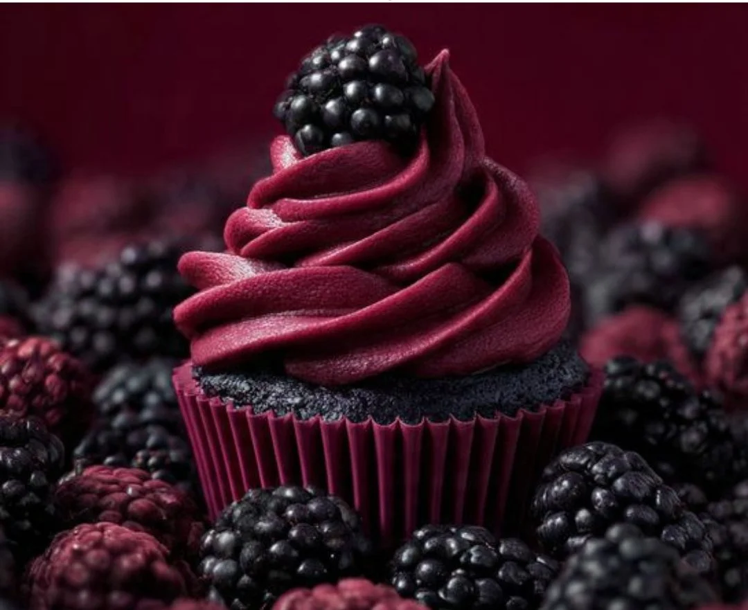 Homemade Blackberry Buttercream Frosting