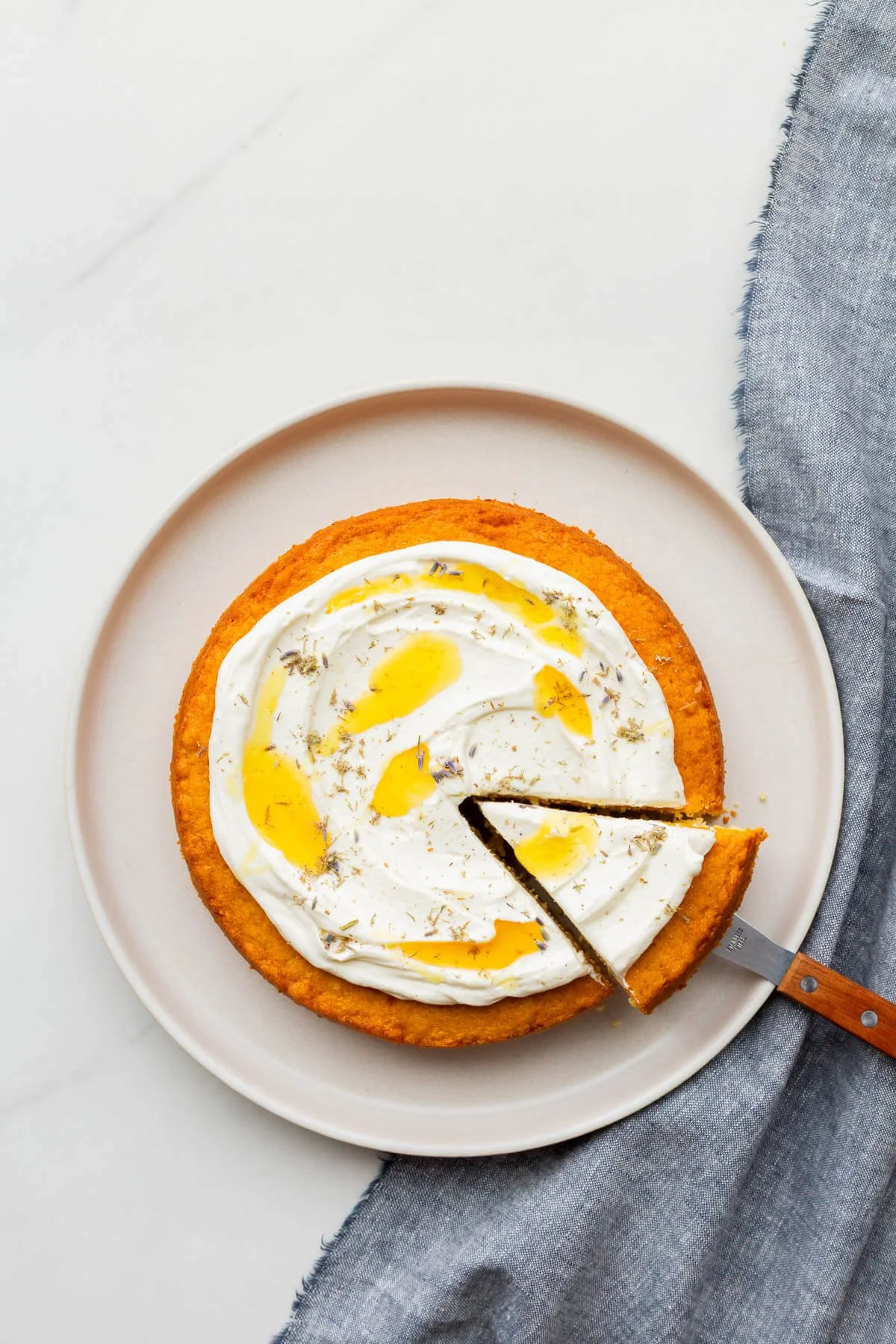 Lavender Honey Cake