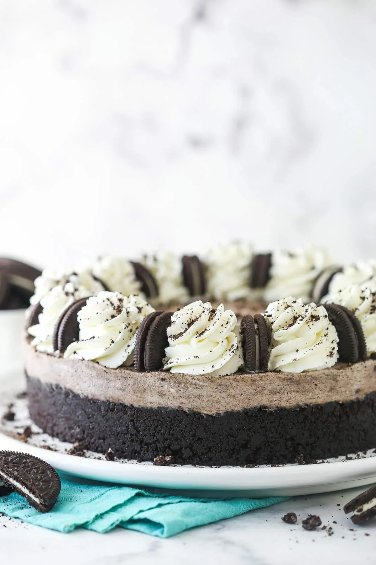 No Bake Oreo Cheesecake