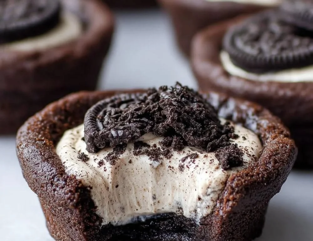 Oreo Cheesecake Cookie Cups