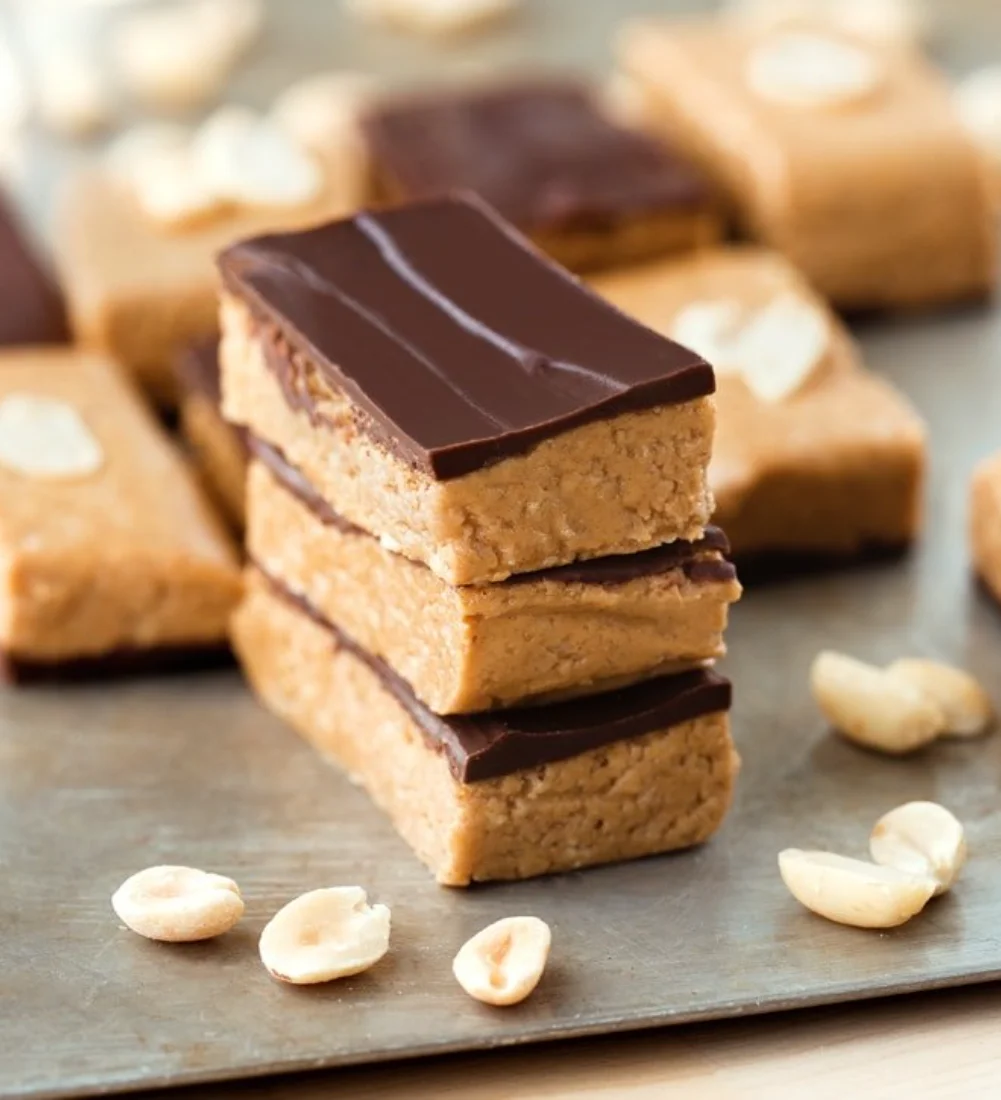 Assorted protein bars for healthy snacking and nutrition