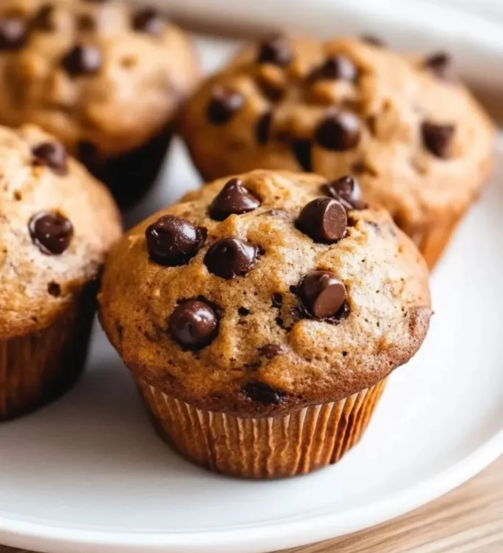 Simple cottage cheese oatmeal muffins fresh out of the blender
