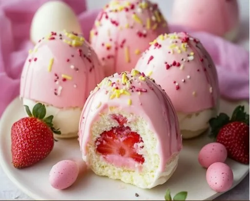 Strawberry Shortcake Easter Egg Bombs