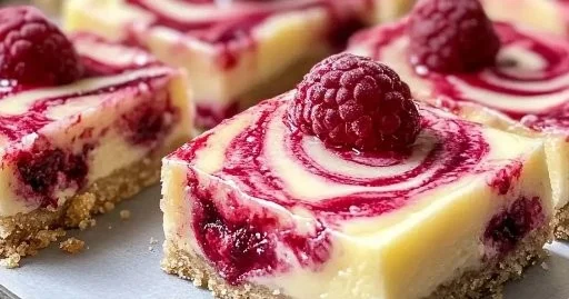 The Best Lemon Raspberry Swirl Bars