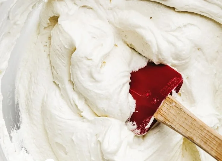 Delicious American Buttercream Frosting spread on a cake