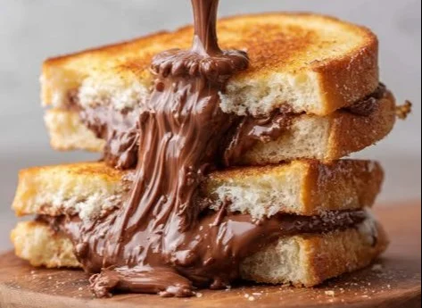 Chocolate dessert sandwich with creamy filling and rich chocolate flavor