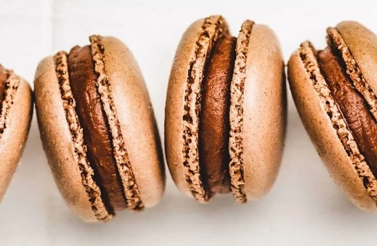 Chocolate Macarons