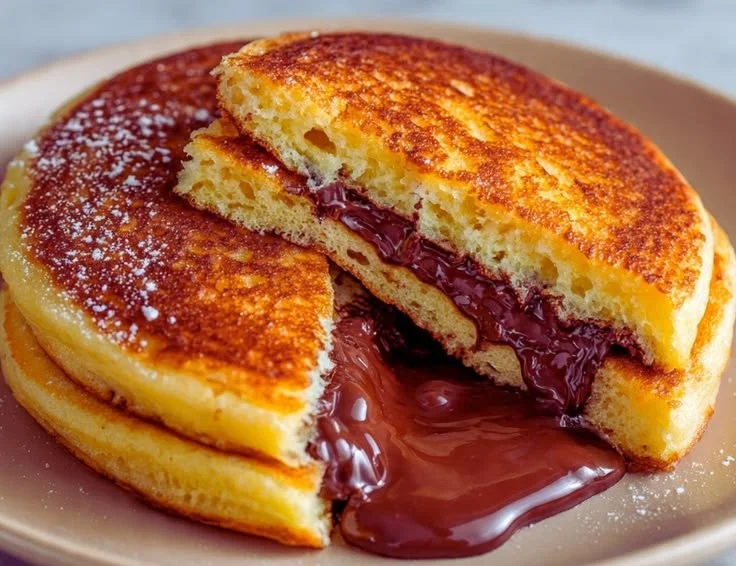 Chocolate Pancake Pockets