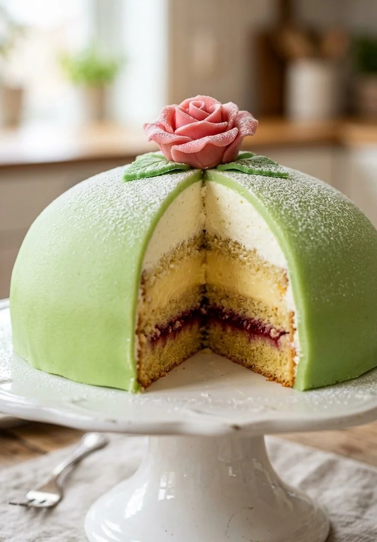 Classic Swedish Princess Cake