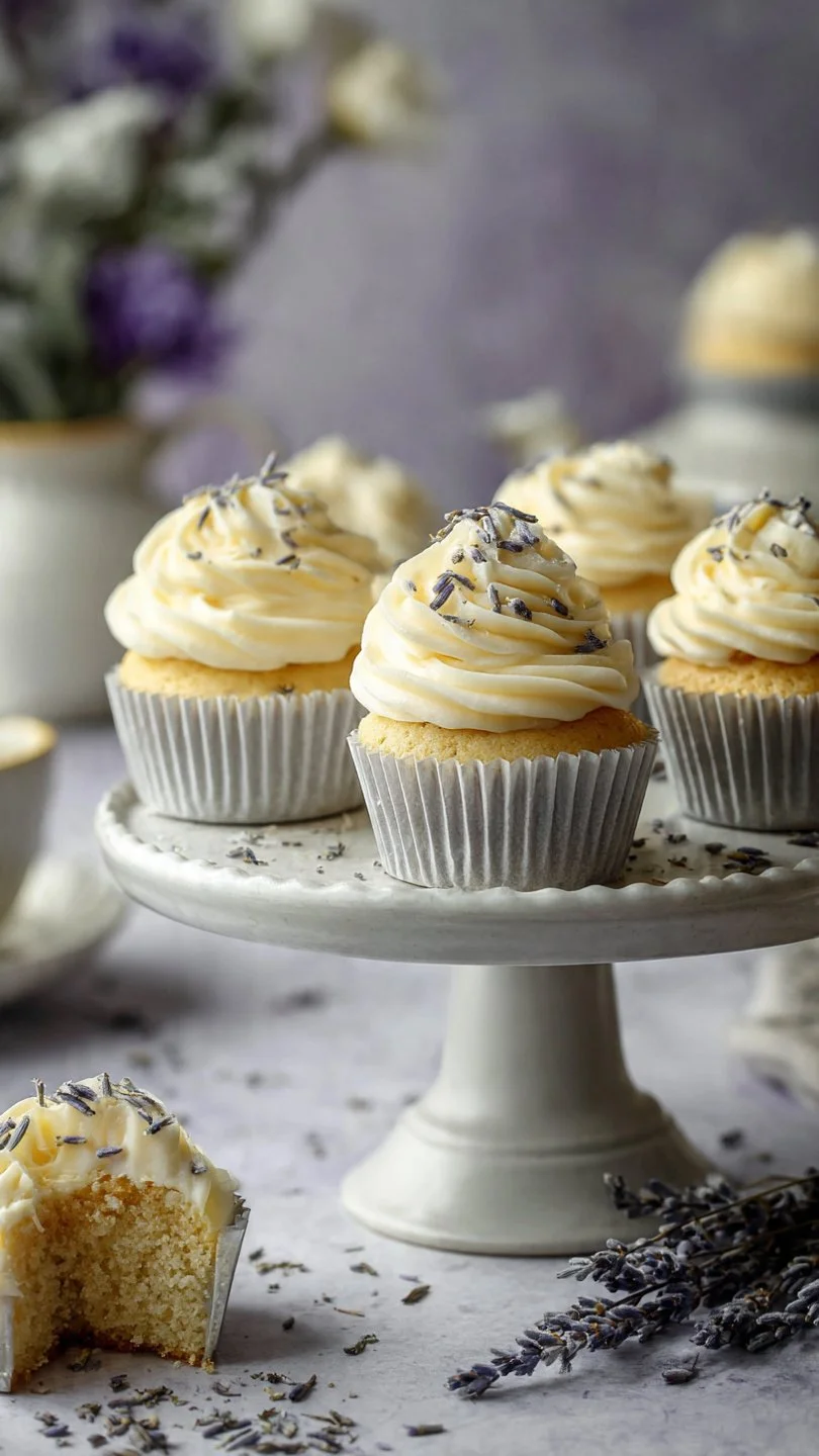 Earl Grey Lemon Cupcakes