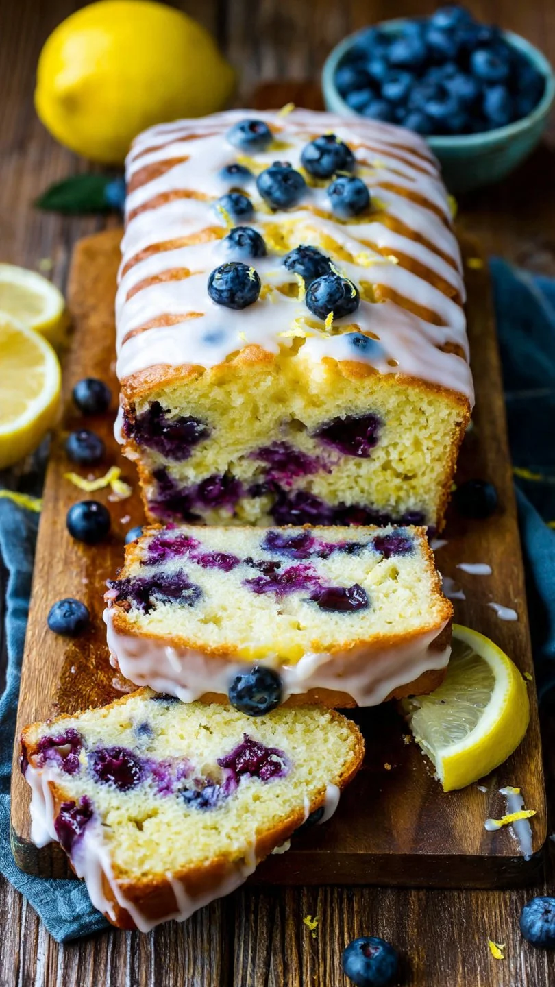 Lemon Blueberry Bread