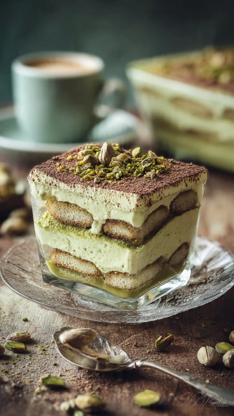 Pistachio Tiramisu