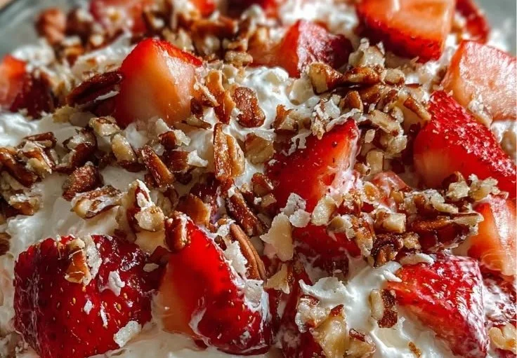 Strawberry Crackle Salad