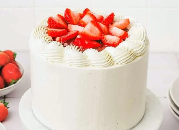 Strawberry Vanilla Cake