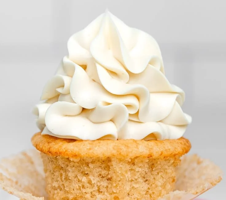 Delicious Swiss Meringue Buttercream on a chocolate cake
