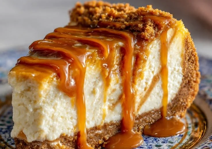 Biscoff Caramel Cheesecake