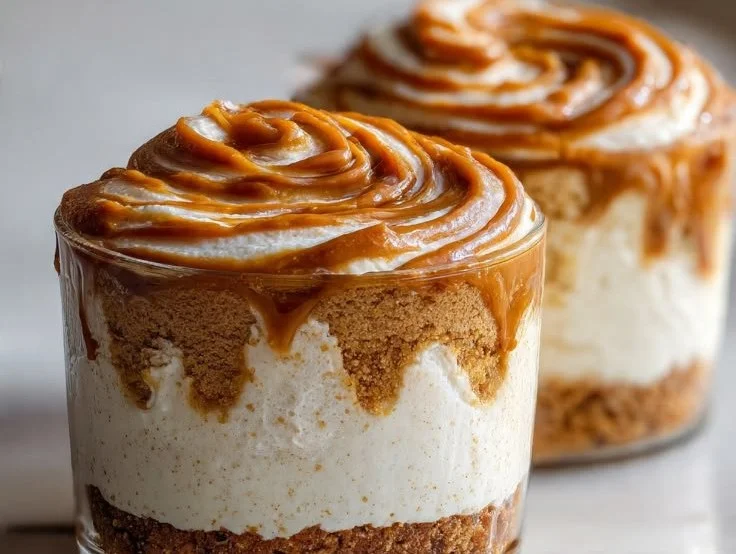 Biscoff Cheesecake Cups