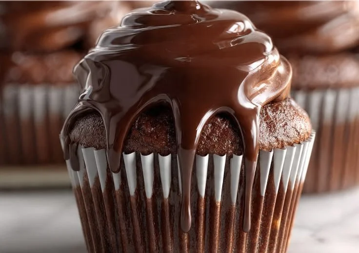 Boston Cream Pie Cupcakes