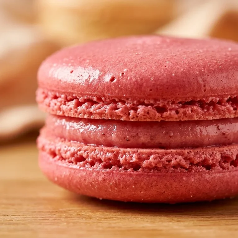 A beautifully arranged platter of perfect macarons in various colors and flavors.
