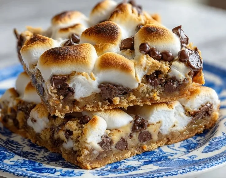 S'mores Cookie Bars
