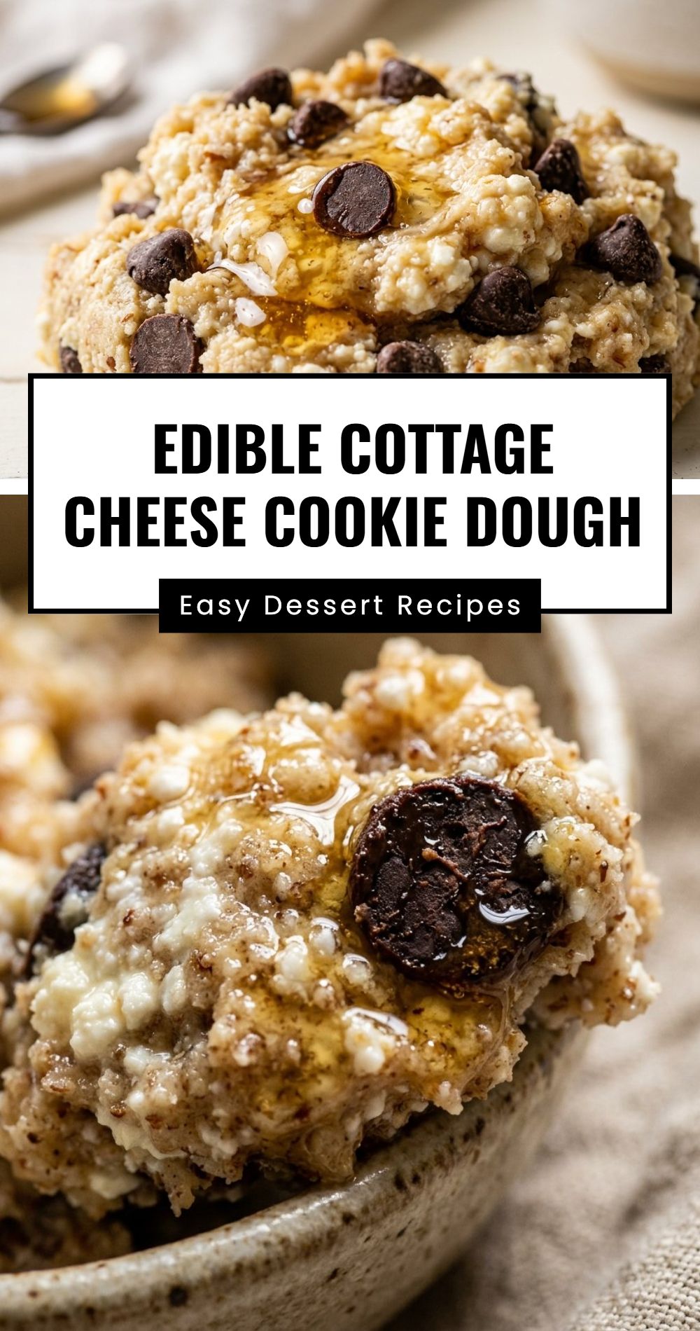 Edible Cottage Cheese Cookie Dough