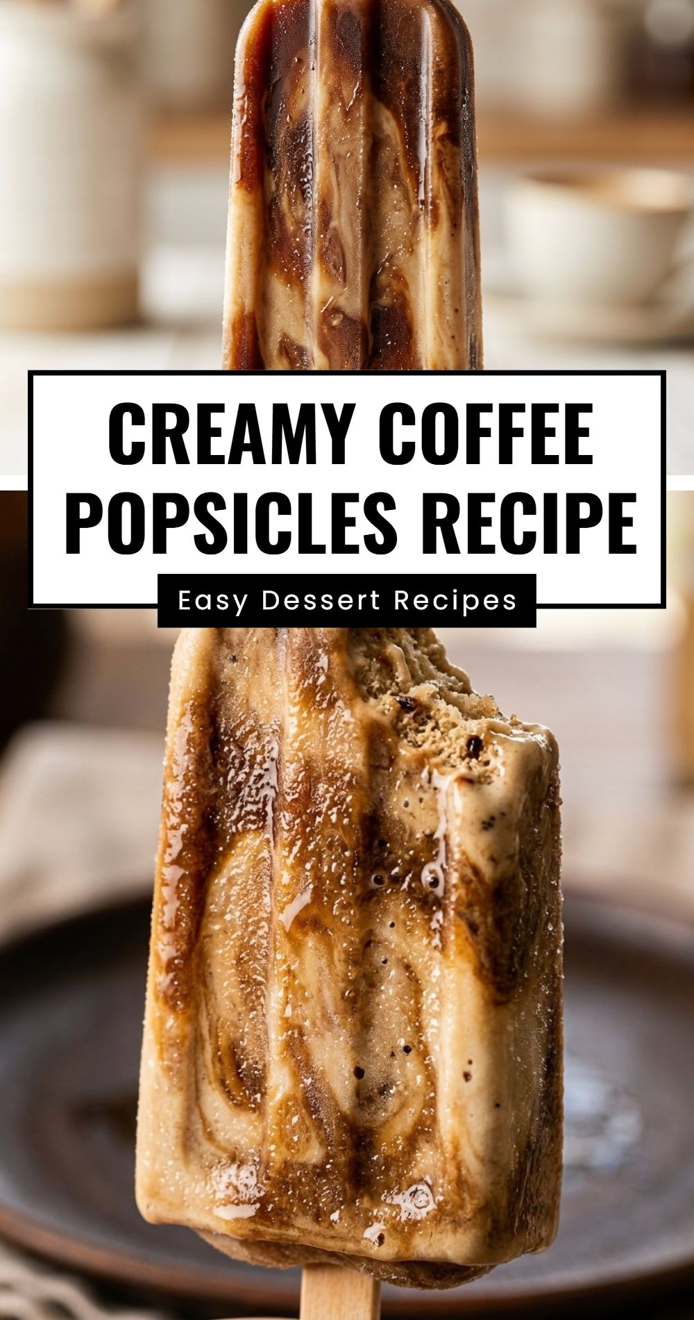 Creamy Coffee Popsicles Recipe