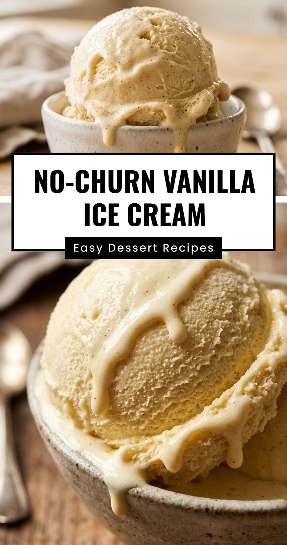 No Churn Vanilla Ice Cream
