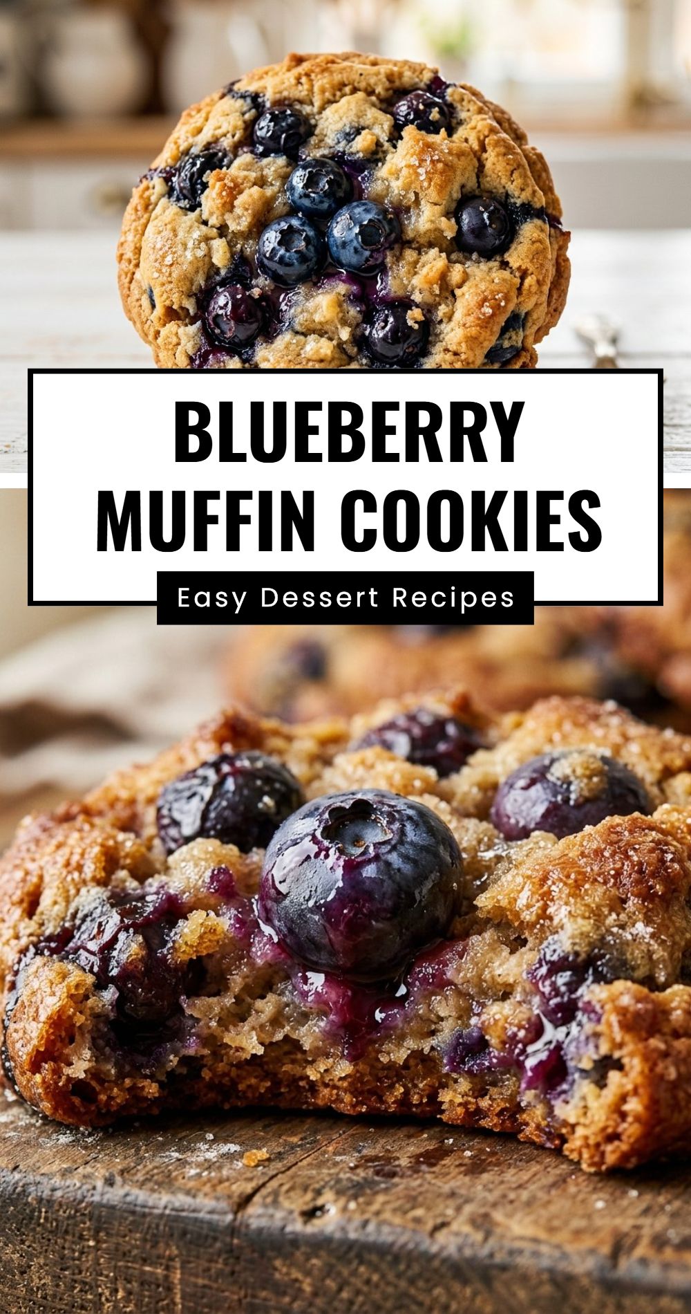 Blueberry Muffin Cookies