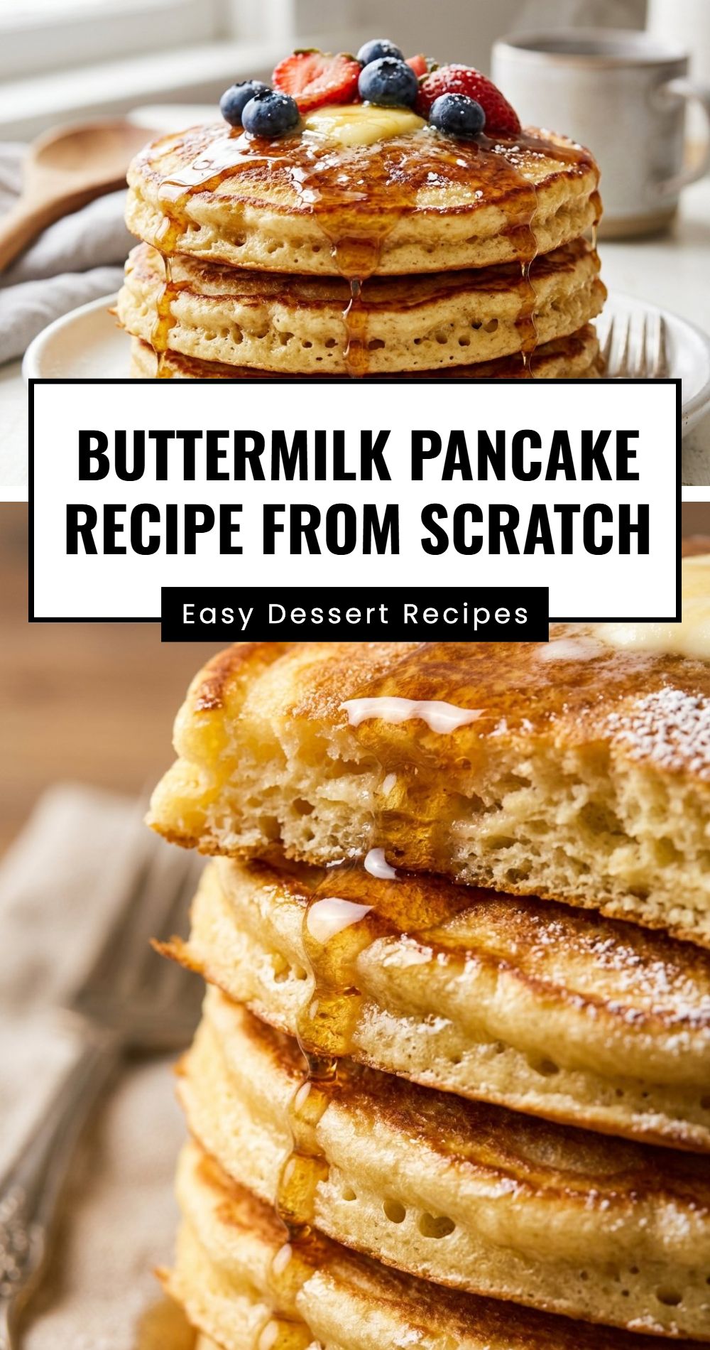 Buttermilk Pancake Recipe From Scratch