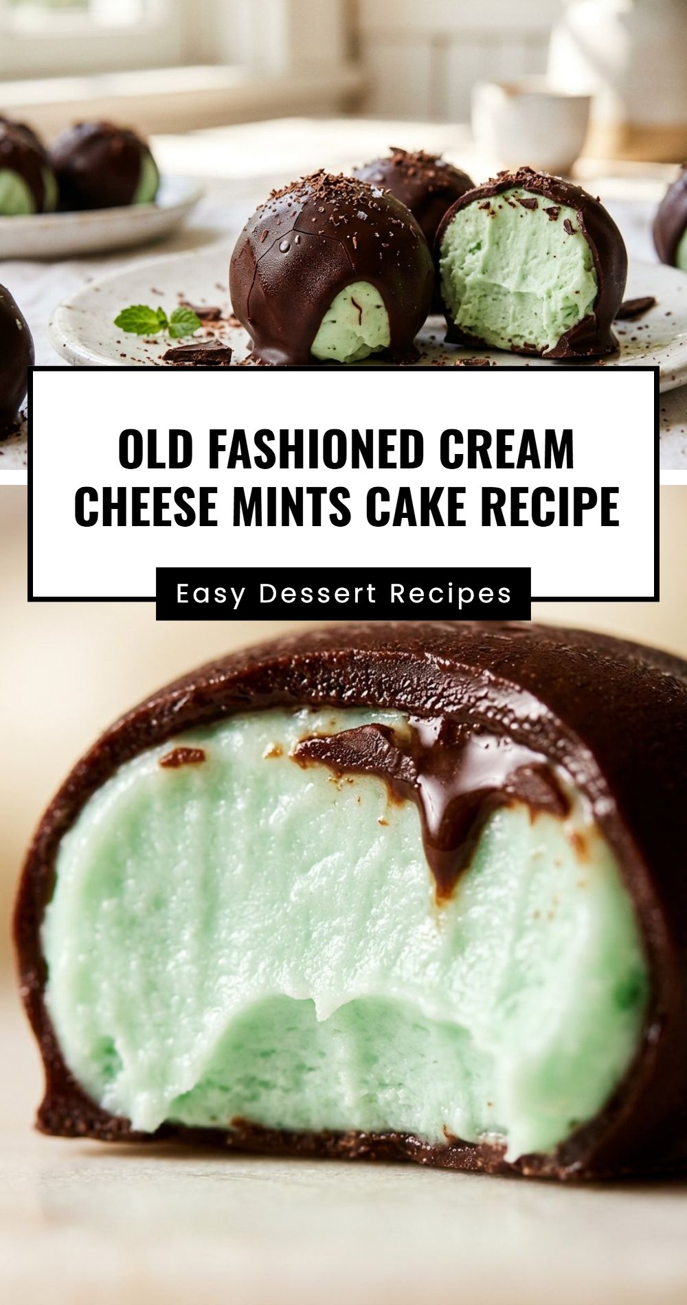 Old Fashioned Cream Cheese Mints Cake Recipe