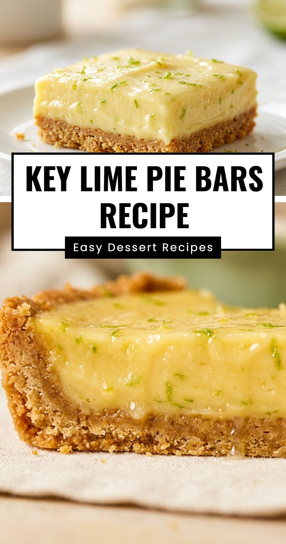 Key Lime Pie Bars Recipe