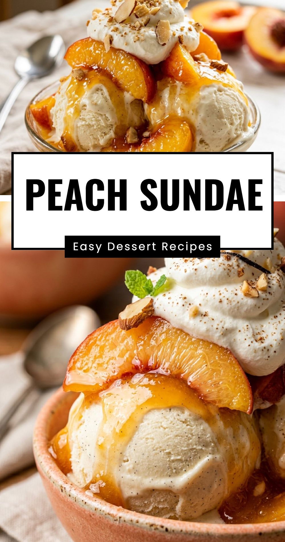 Peach Sundae