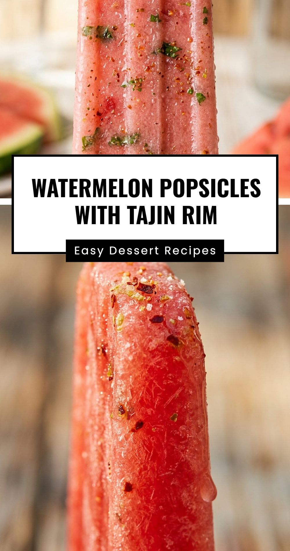 Watermelon Popsicles Tajin Rim