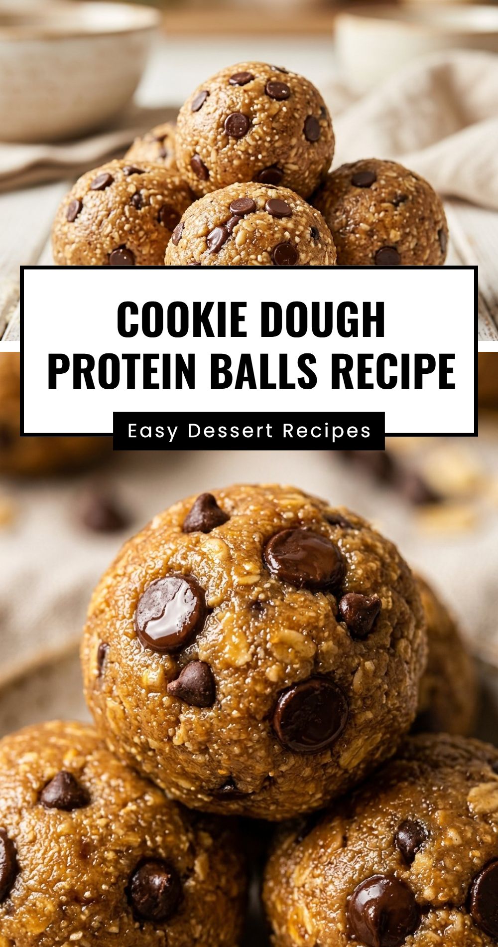 Cookie Dough Protein Balls Recipe